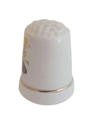 Collectible Vintage Porcelain Thimble - Ornithology