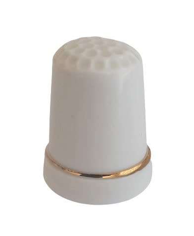 Collectible Vintage Porcelain Thimble - Ornithology
