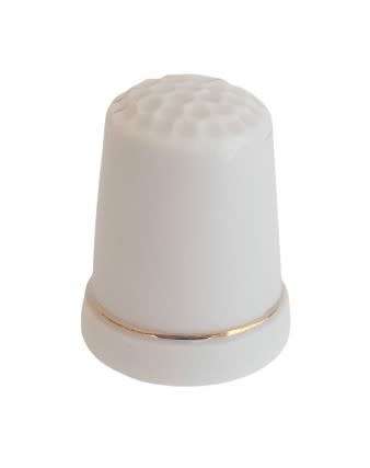 Collectible Vintage Porcelain Thimble - Lepidopterology