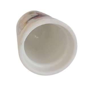 Collectible Vintage Porcelain Thimble - Lepidopterology