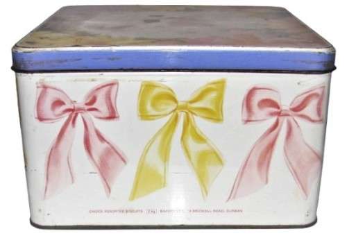Vintage, Collectible Large Bakers Ltd Choice Assorted Biscuit Tin