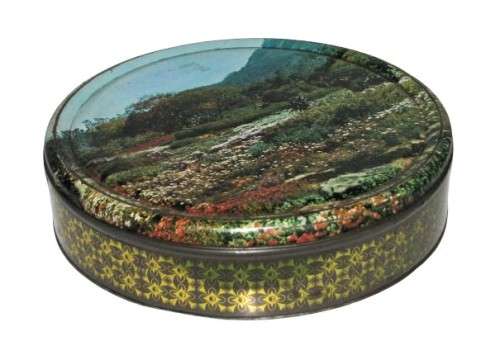 Vintage, Collectible Jacaranda Choice Assorted Biscuit Tin by Premium Biscuit Company