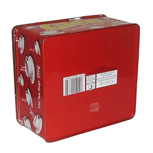 Contemporary, Collectible Glen Tea Caddy Tin
