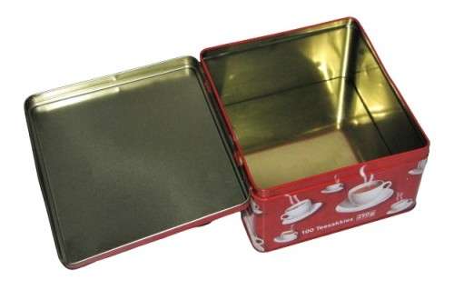 Contemporary, Collectible Glen Tea Caddy Tin