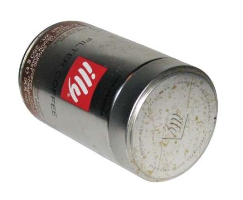 Contemporary Collectible illy Filter Coffee Tin