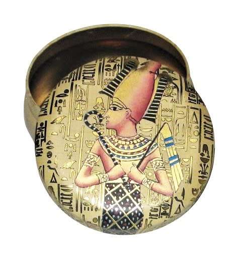 Vintage, Collectible Egyptian Themed Tin