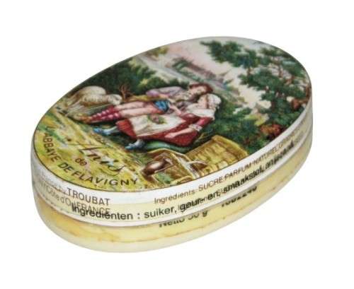Vintage, Collectible Anis de L`abbaye de flavignen Bonbon Tin