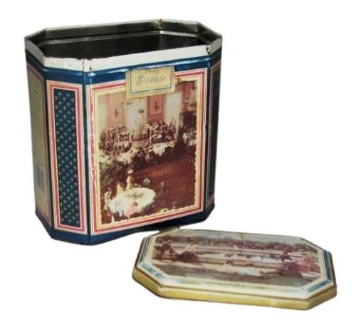 Vintage, Collectible Woolworths Tea Caddy Tin