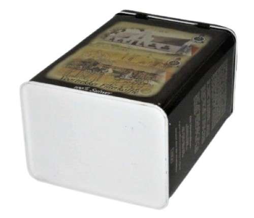 Vintage Voortrekker Filterkoffie Tin - Die Hollanders stig `n nedersetting