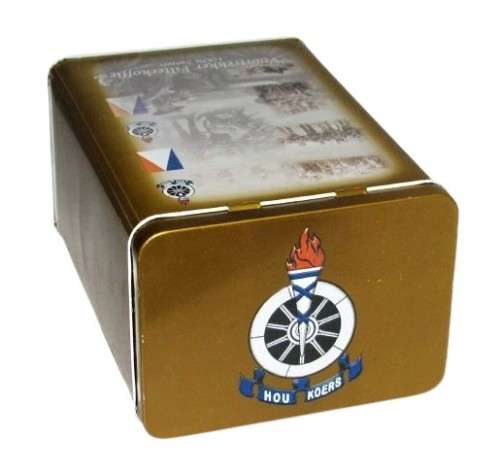 Vintage Voortrekker Filterkoffie Tin - Die Anglo Boereoorlog `n eeu gelede