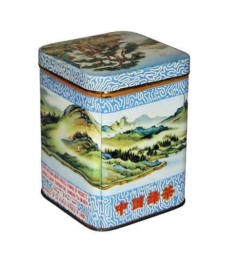 Vintage, Collectible China Green Tea Tin