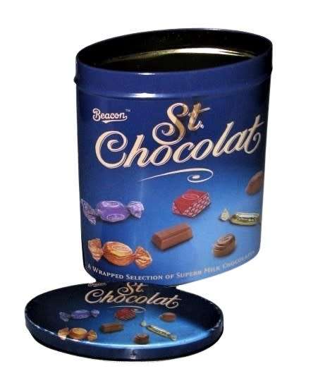 Collectible Beacon St Chocolat Tin
