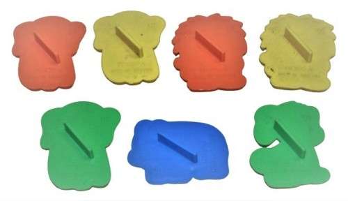 Lot of 7 Vintage Animal Cookie Cutters - Made in Thailand