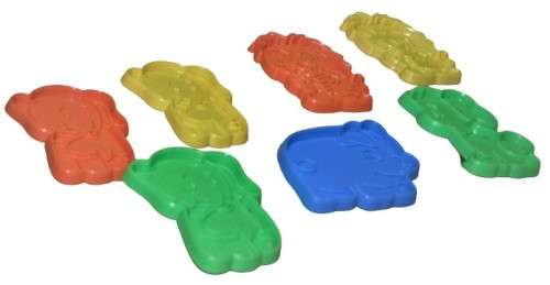 Lot of 7 Vintage Animal Cookie Cutters - Made in Thailand