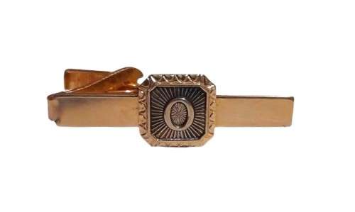 Vintage Gold Tone Tie Clip
