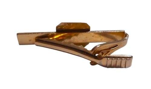 Vintage Gold Tone Tie Clip
