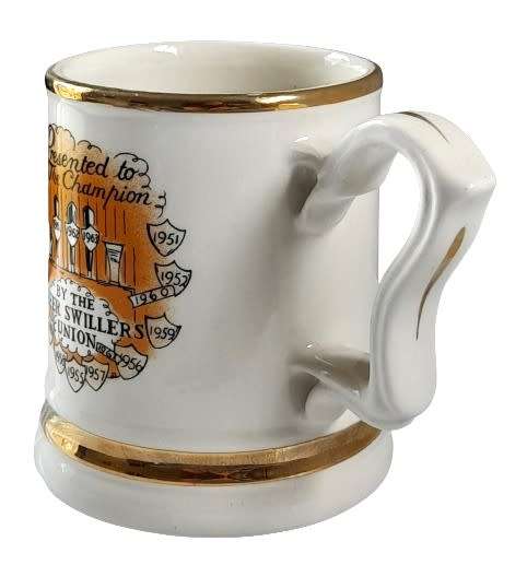 Vintage Prince William Warranted 22 ct Gold Trimmed Mug - Champion Mug