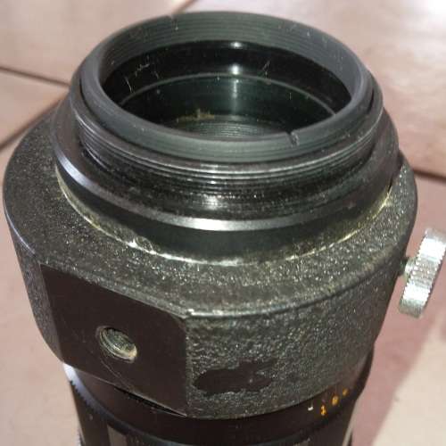 Vintage Cunor 1:3.5 f  200mm Telephoto Lens No. H667381 Made in Japan in original leather case