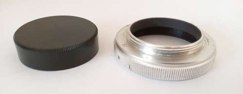 Vintage Cunor 1:3.5 f  200mm Telephoto Lens No. H667381 Made in Japan in original leather case