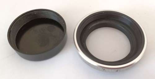 Vintage Cunor 1:3.5 f  200mm Telephoto Lens No. H667381 Made in Japan in original leather case