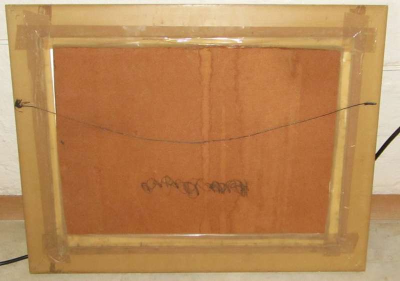 Landscape - Framed Oil on board signed Hetta Beyers 1999