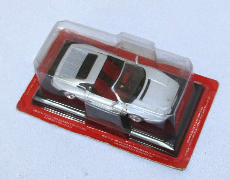 Ferrari 348 TS on pedestal in original packaging