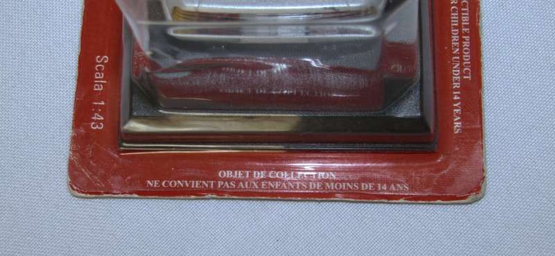 Ferrari 348 TS on pedestal in original packaging