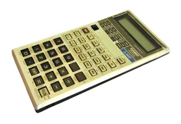 Casio fx-3600P Electronic Scientific Programmable VTG Calculator in working condition with Case