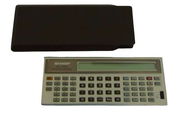Sharp EL-5100S Scientific Calculator in working condition with case