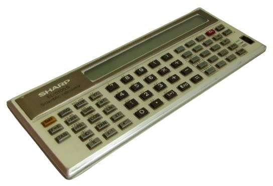 Sharp EL-5100S Scientific Calculator in working condition with case