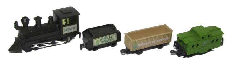 Special Forces,  88th Division, Battery powered Locomotive with 3 cars Made in Hongkong