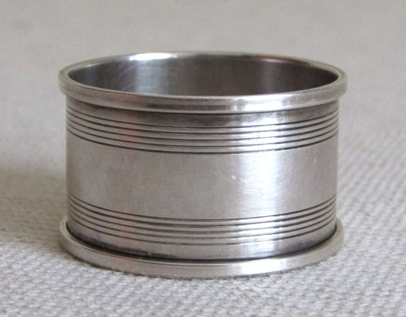 Vintage Sterling Silver Napkin Ring