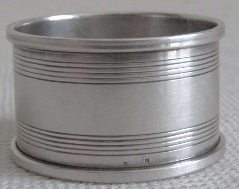 Vintage Sterling Silver Napkin Ring