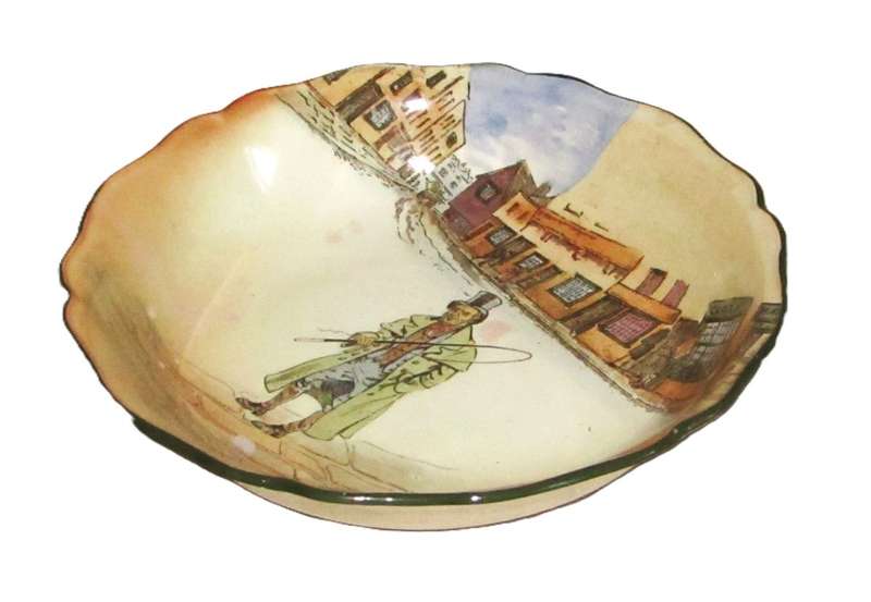 Vintage Royal Doulton Dickensware Bowl - Barkis. Pattern Number: D2931 c1930