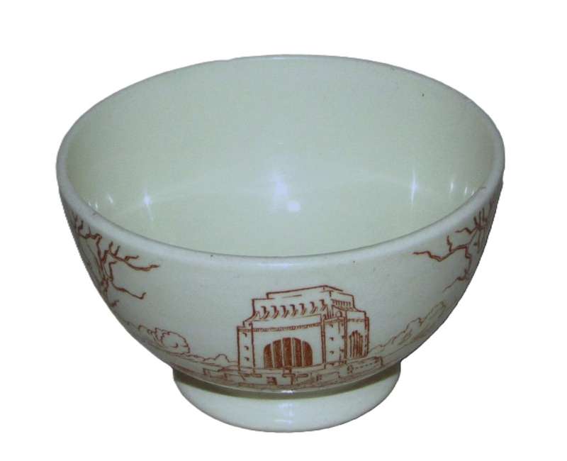 Vintage Pretoria Voortrekker Centenary 1838-1938 Porcelain Bowl - South Africa