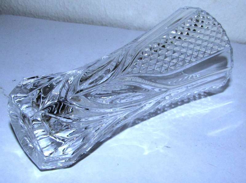 Vintage Cristal D`arques Royale Pattern Genuine Lead Crystal Bud Vase Made in France