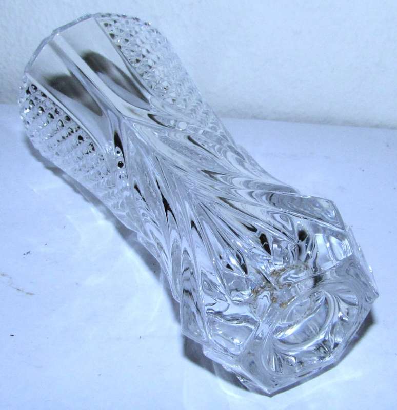 Vintage Cristal D`arques Royale Pattern Genuine Lead Crystal Bud Vase Made in France