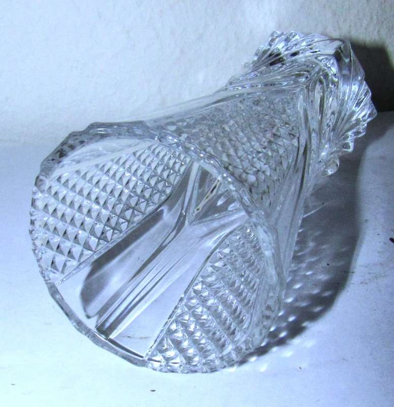 Vintage Cristal D`arques Royale Pattern Genuine Lead Crystal Bud Vase Made in France