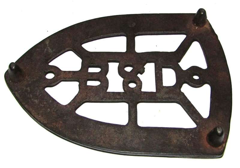 Antique Cast Iron Trivet made by Bless and Drake c1920