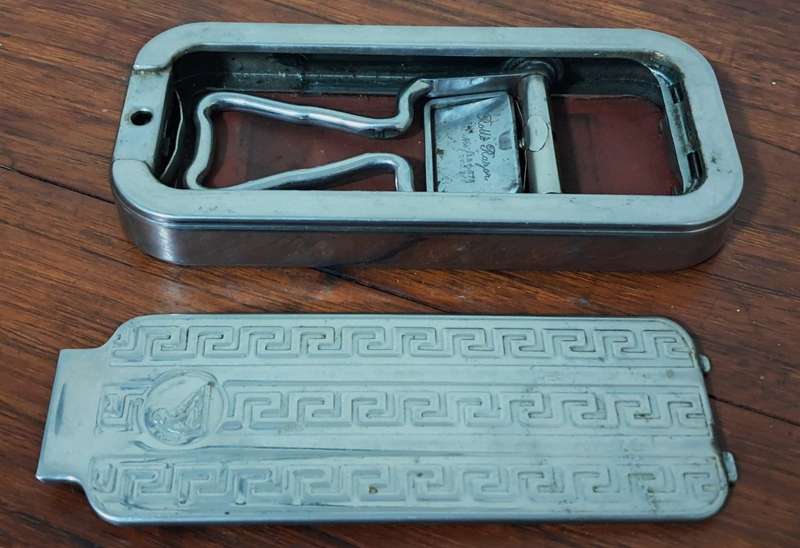 Vintage Rolls Razor Shaving Strop Blade Made In England c1950