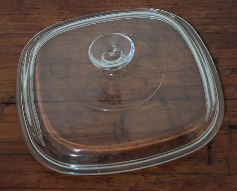 Vintage Blue Cornflower 2.5 Liter Corning Ware Dish P - 2 1/2 - B  with Lid c1970