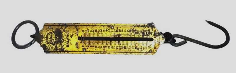 Vintage Original Rebure Pocket Balance Scale made in Germany c1920