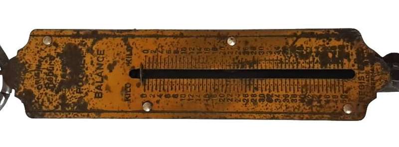 Vintage Original Rebure Pocket Balance Scale made in Germany c1920