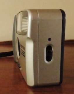 Pentax PC-550 35mm Autofocus compact camera in original box with instructions and protective case