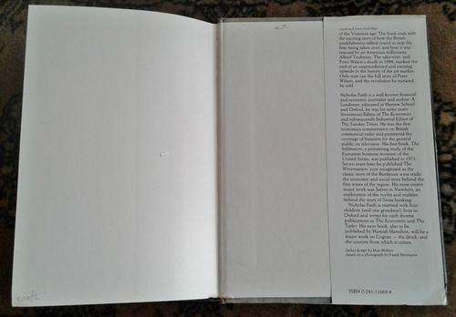 'SOLD The Revolution in the Art Market' by Nicholas Faith ISBN 0241116694 First Edition Hardcover