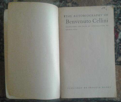 'Great Art Sales of the 'The Autobiography of Benvenuto Cellini' translated by George Bull (Penguin Classics)Century'  by John Parker ISBN 0273003852