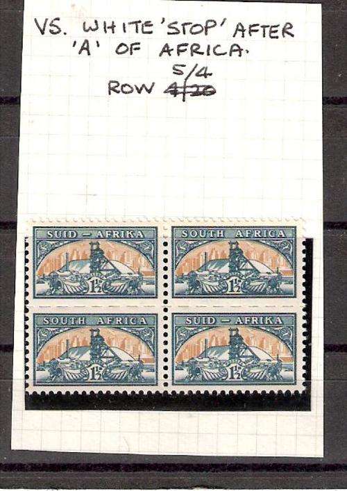 SMALL GOLDMINE BLOCK OF 4 WITH VARIETY V5 ROW 5 NO 4