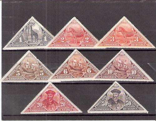 NYASSA COMPANY 1924 P0STAGE DUE SET UMM. HIGH CAT VALUE