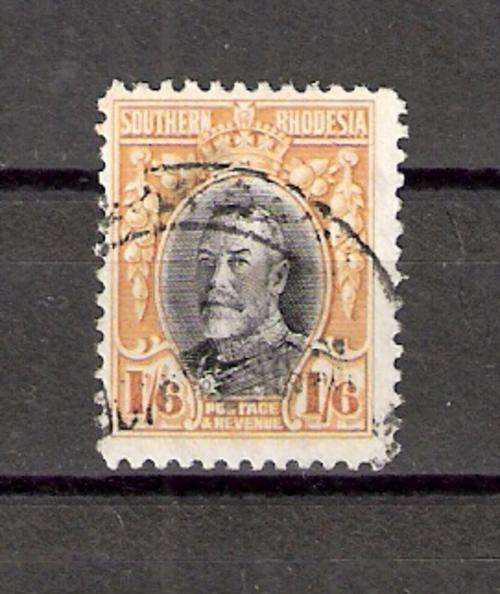 SOUTHERN RHOD 1931 FIELD MARSHALLS  VFU 1/6  11.5PERF