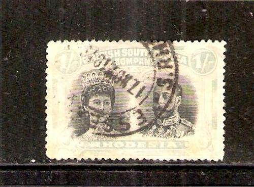 BSA DOUBLE HEADS 1/- 14 PERF VFU